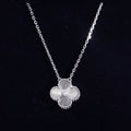 CLOVER NECKLACE SILVER