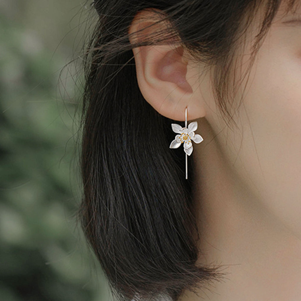 LOTUS EARRINGS