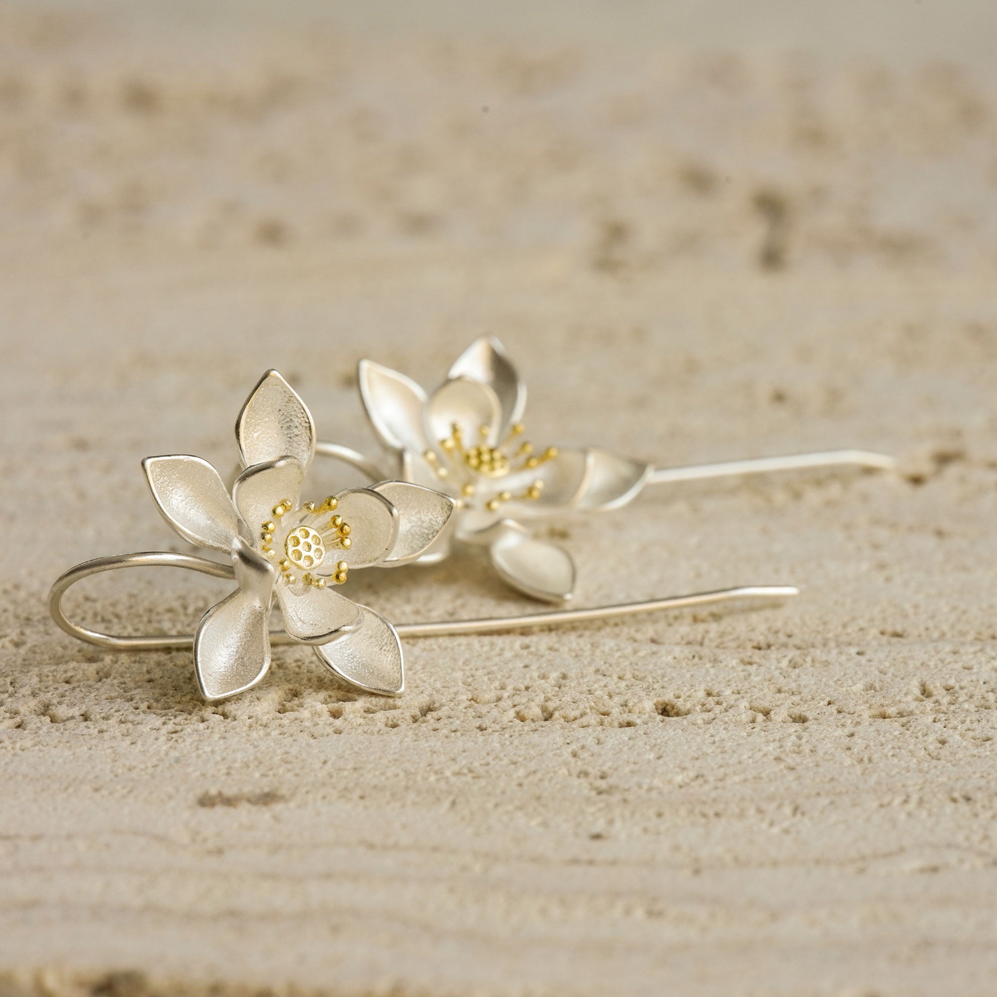 LOTUS EARRINGS