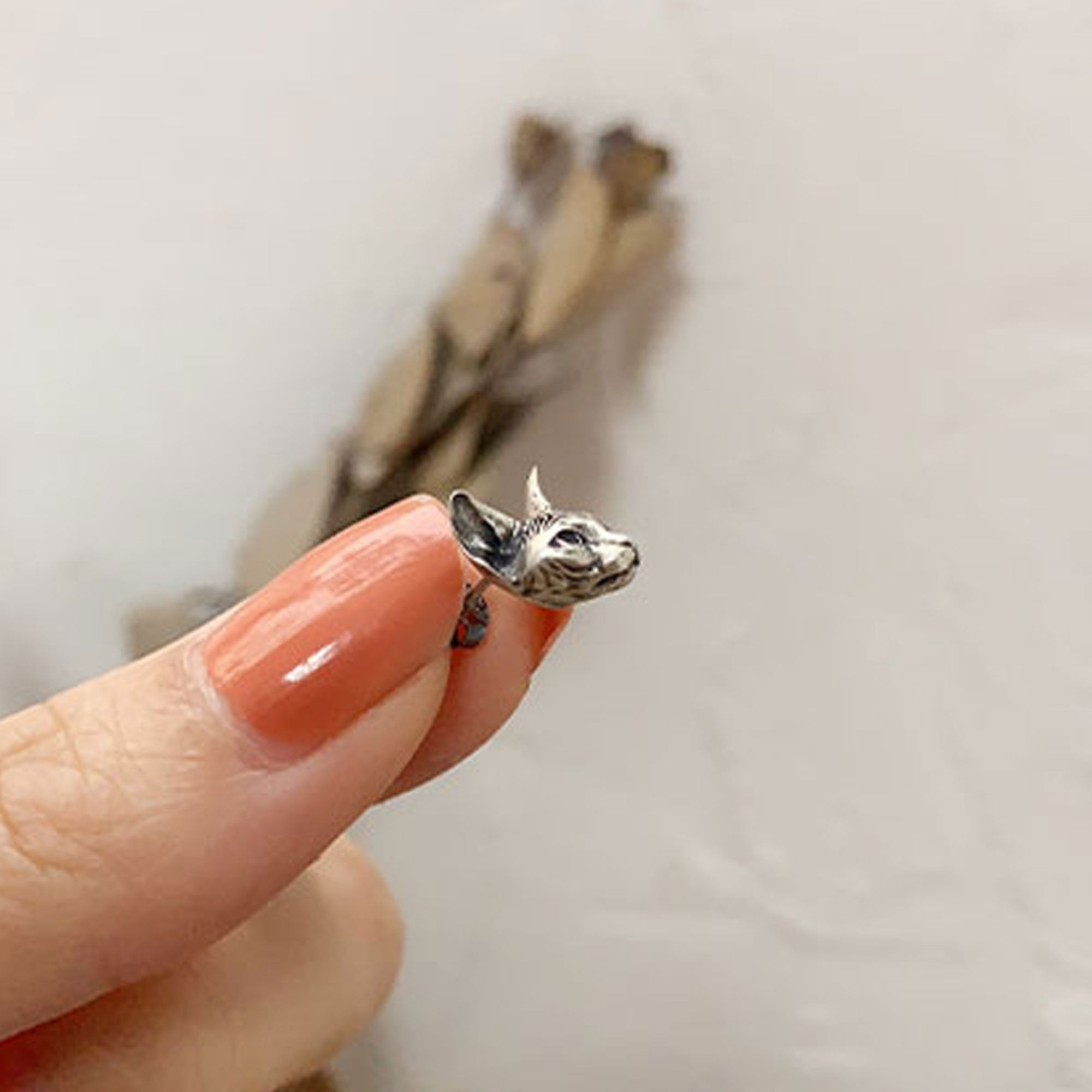 SPHINX CAT EARRINGS